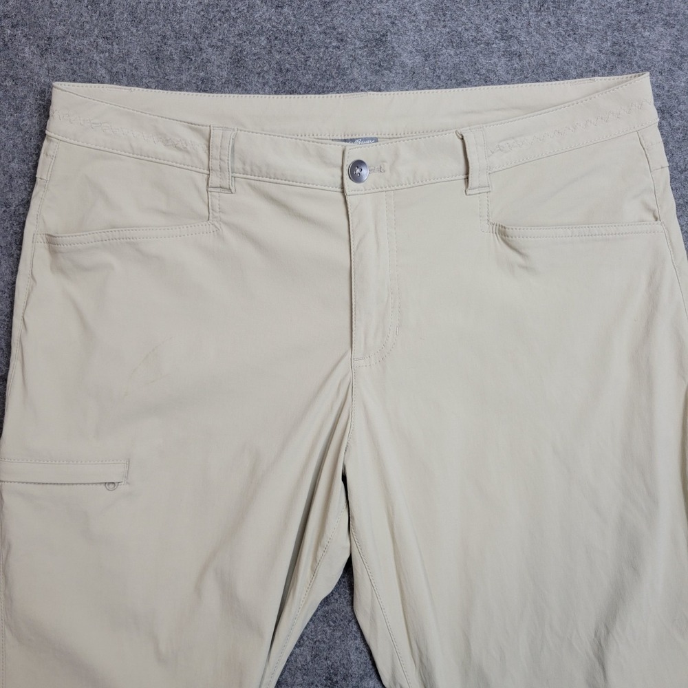 Eddie Bauer Pants Womens 16 Brown Stretch Lightweight Hiking Outdoor Camping - Picture 4 of 12